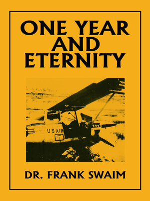cover image of One Year and Eternity